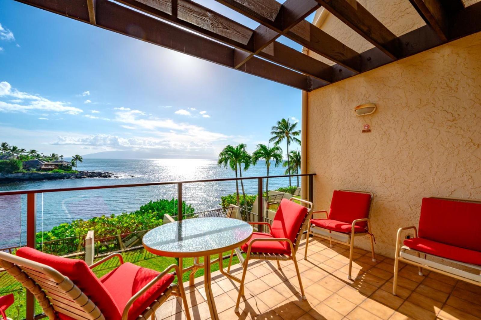 Kbm Resorts Free Car Napili Point Nap-C18 Ocean Front Spacious Villa Kapalua Exterior foto